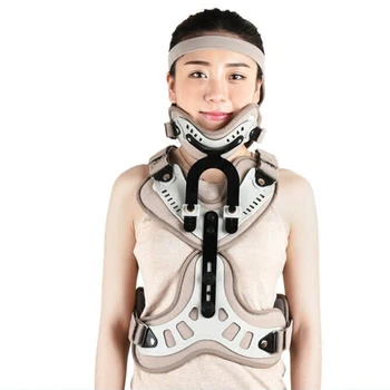 Новые регулируемые ортезы для шеи и грудной клетки при переломах шейки матки с фиксированным кронштейном шейный бандаж для туловища