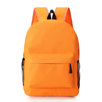 Новый модный студенческий рюкзак, детский повседневный однотонный рюкзак Colro, рюкзак большой вместимости для мальчиков и девочек