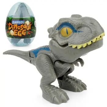 Новый пальчиковый динозавр, аниме фигурки, игрушки, забавные яйца динозавров, креативная хитрая модель тираннозавра, игрушка-непоседа, украшение дома