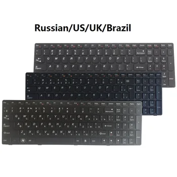 НОВЫЙ русский RU/US/UK/Бразилия BR клавиатура для ноутбука Lenovo B580 B580A B585 B570E V580 V580C B590 B590G B590A