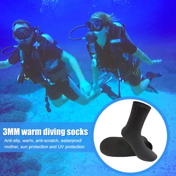 Носки унисекс для подводного плавания и подводной охоты, Нескользящие неопреновые ботинки для дайвинга и серфинга, пригодные для носки, легкие, износостойкие для водных видов спорта