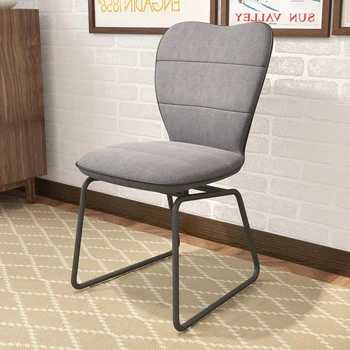 Обеденный стул в скандинавском стиле для кухни, современная минималистичная удобная бархатная мебель для дома, обеденные стулья высокого качества