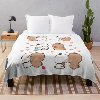 Одеяло с воздушным шаром Медведя и панды Бубу Дуду, Пушистые мягкие одеяла