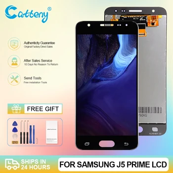 Оптовая продажа 5,0-Дюймовый Жк-Дисплей J5 Prime Для Samsung Galaxy G570 lcd С Сенсорным Экраном Digitizer G570F G570F / DS В сборе