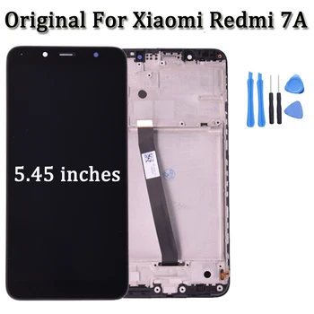 Оригинал Для Xiaomi Redmi 7A MZB7995IN M1903C3EG ЖК-дисплей С Сенсорным Экраном, Дигитайзер, Запасные Части для панели с рамкой в сборе