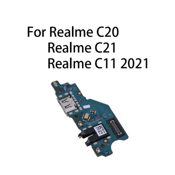 Оригинальный USB-Порт Для Зарядки Платы Гибкий Кабельный Разъем Для Realme C20/Realme C21/Realme C11 2021