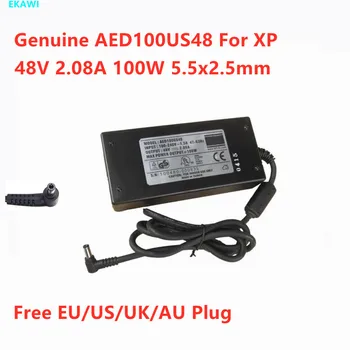 Оригинальный XP AED100US48 48V 2.08A 100W Адаптер переменного тока 5,5x2,5 мм для зарядного устройства для монитора