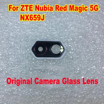 Оригинальный Лучший Для ZTE Nubia Red Magic 5G NX659J Задняя Камера Заднего Вида Стеклянный Объектив Рамка Камеры Чехол Для Замены Телефона