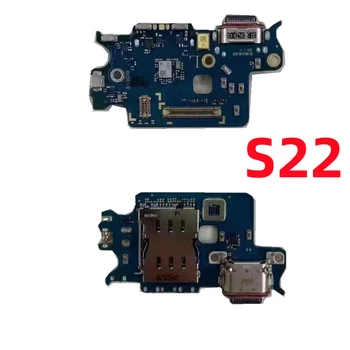 Оригинальный Разъем Док-станции USB Зарядное Устройство Плата Зарядки Порт Гибкий Кабель Плата Для Samsung Galaxy S22 5G SM-S901B