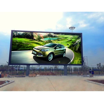 Открытый светодиодный экран P10mm RGB, полноцветный алюминиевый корпус для литья под давлением, панель 640*640 мм, светодиодные дисплеи снаружи