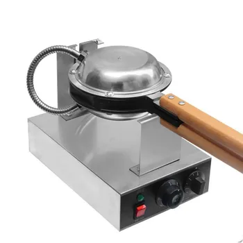 Отличная Электрическая печь для приготовления яичного торта из нержавеющей стали QQ Egg Waffle Maker machine te