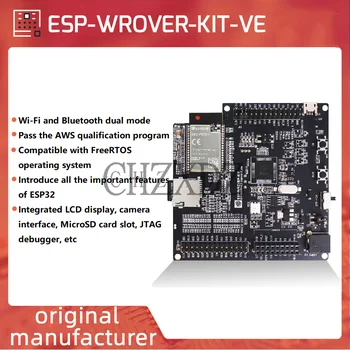 Плата разработки ESP-WROVER-KIT-VE - Встроенный модуль ESP32-WROVER-E со встроенным ЖК-дисплеем, слотом mircoSD, отладчиком JTAG и многим другим