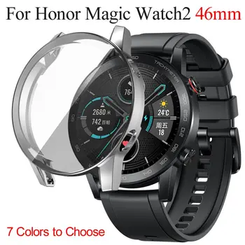 Полное Покрытие Мягкий Защитный Чехол для Экрана Часов TPU для Honor Magic Watch 2-46 мм Защитная Оболочка Аксессуары Для Смарт-Часов