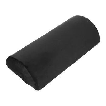 Полукруглая подушка для ног, удобная для сна талия, Полукруглая подушка для автомобиля, губка для колен, Офисная подушка для спинки из полиэстера