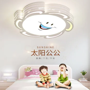 Потолочный светильник для детской комнаты, спальня для мальчиков и девочек, светодиодная лампа для маленькой комнаты