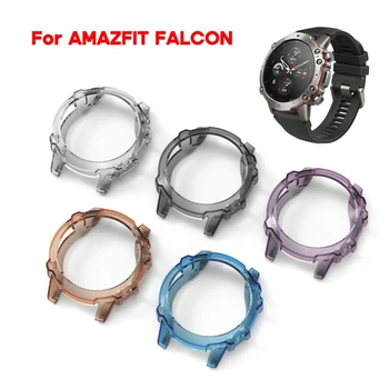 Противоударный для Amazfit-Защитная пленка для экрана Falcon, защитный чехол на бампер, Ультратонкий корпус, устойчивый к царапинам