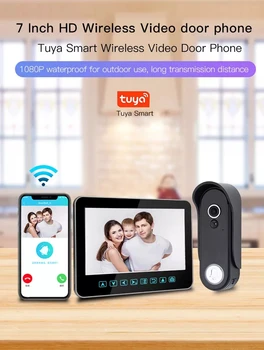 Профессиональный Tuya Smart Wifi 1080P Hd Видео Дверной Звонок Домофон Домашняя Система Беспроводные Дверные Звонки Камеры Безопасности И Дверной Звонок
