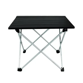 Регулируемый складной стол для кемпинга Садовые наборы Складные столы из алюминиевого сплава на открытом воздухе Легкие для кемпинга