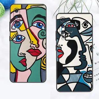 Ретро P-Picasso Абстрактная Художественная живопись Для Galaxy A70 Чехол для Samsung Galaxy A90 A80 A70 S A60 A50 A40 A30 S A20 S E A10 E Чехол