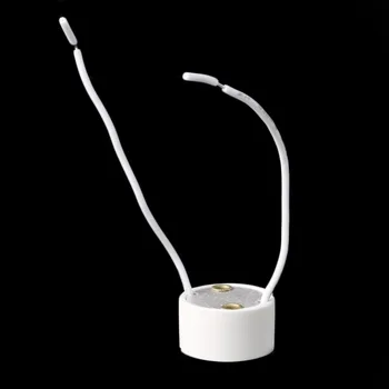 Розетка GU10 Светодиодная лампа Основание держателя галогенной лампы Керамический соединитель провода Основания ламп
