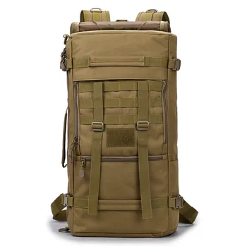 Рюкзак большой емкости объемом 60 л, Оксфордская водонепроницаемая военная тактическая армейская сумка, мужской рюкзак, рюкзак для похода, туристические рюкзаки