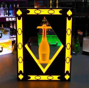 Светодиодная подставка для бутылок шампанского для ночного клуба