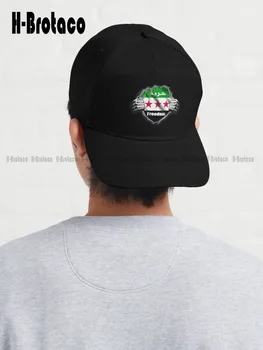 Сирия Свободный флаг Сирии. Бейсболка, крутые шляпы для мужчин, Охотничьи, походные, рыболовные кепки, спортивная кепка на открытом воздухе, простота в путешествиях