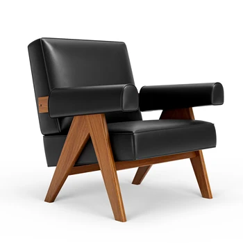 Скандинавский диван-кресло, односпальный диван, простой балкон, кресло для гостиной, роскошное кожаное кресло, дизайнерское кресло для отдыха