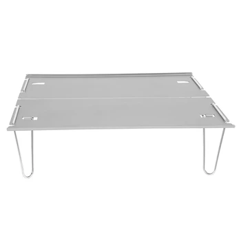 Складной стол для кемпинга из алюминиевого сплава, Портативный Мини-стол, журнальный столик для барбекю, Суперлегкий Стол для кемпинга