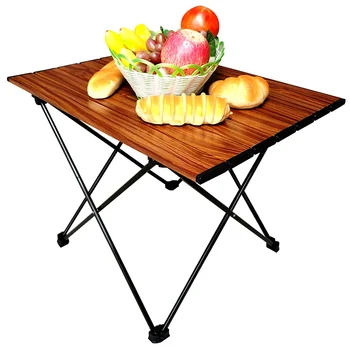 Складной стол из алюминиевого сплава для кемпинга, легкий Портативный стол для пикника, барбекю, Простой походный стол, Портативный стол на открытом воздухе