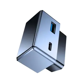 Скрытое OBD Зарядное Устройство PD быстрая зарядка Подключи и Играй USB + USB C с Двумя Портами для Tesla Model 3 Y OBD Адаптер Питания Аксессуары
