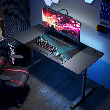 Современный искусственный настольный игровой стол для офисной мебели, стол для киберспорта, специальный электрический подъемник, Высококлассный Удобный офисный стол