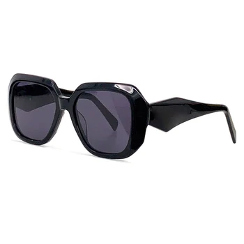 Солнцезащитные очки 2023, Женские модные градиентные очки, уличные солнцезащитные очки в квадратной оправе с большой оправой, Новый стиль женской моды