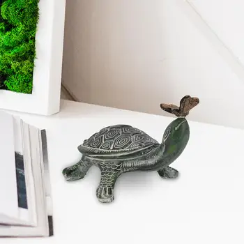 Статуя Черепахи Коллекционные Подарки Сказочный Сад для Заднего Двора На Открытом Воздухе В помещении