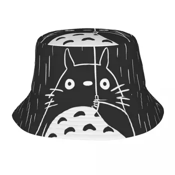 Сшитая на заказ аниме-панама My Neighbor Totoro Studio Ghibli Мужчины Женщины Манга Хаяо Миядзаки Пляжное Солнце Летняя Рыбацкая кепка