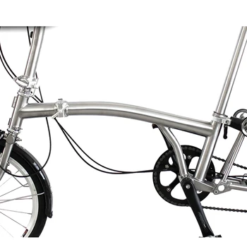 Титановая велосипедная рама подходит для велосипеда Brompton 16 