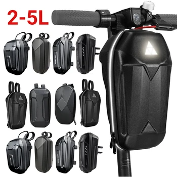 Универсальная сумка для электрического скутера объемом 2-5 л для Xiaomi M365, передняя сумка для скутера, Водонепроницаемая Передняя сумка для хранения, Велосипедные сумки