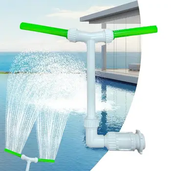 Фонтаны для наземных бассейнов Забавные фонтанные брызги с легким декором Для открытого бассейна спа пруд Водопад