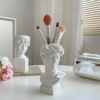 Художественная статуэтка, ваза для сухих цветов, мягкий орнамент во французском стиле ins