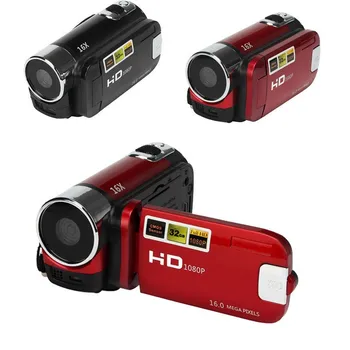 Цифровая видеокамера HD 1080P 32 ГБ 16-кратный зум Мини-видеокамеры Поддержка DV-камеры AVI 1080P 720P VGA