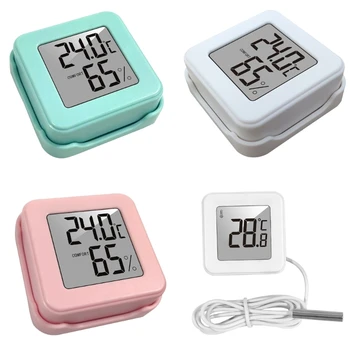 Цифровой гигрометр для измерения влажности, комнатный термометр, внутренний термометр для контроля температуры и влажности