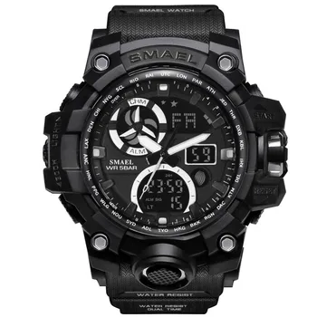 Цифровые мужские наручные часы со светодиодной подсветкой в стиле милитари, водонепроницаемые спортивные часы в стиле Милитари, Изысканные Классические Роскошные часы для мужчин Montre Homme