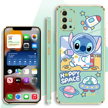 Чехол Disney Stitch Astronaut Case для Motorola Moto G8 G9 Play Power Plus G30 G10 G50 G60 E7i E20 Power Lite Phone Soft Shell