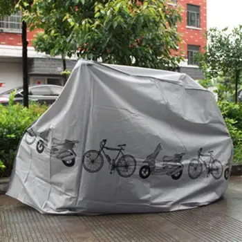 Чехол для велосипеда Пылезащитный Чехол для велосипеда, высококачественная мотоциклетная одежда, пылезащитный чехол из полиэстера, чехол для автомобиля, Непромокаемый дождевик