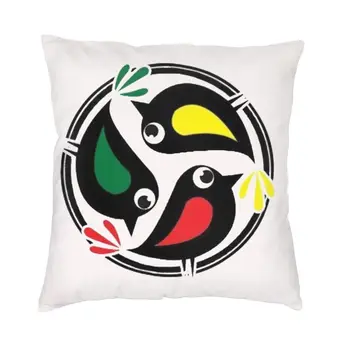 Чехол для подушки Ajax Bob Football Marley, декоративный квадратный чехол для подушки с тремя птичками, наволочка для гостиной