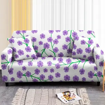 Эластичный чехол для дивана для гостиной, эластичный чехол с 3D цифровыми цветами, чехол для дивана, секционный чехол для дивана на 1-4 места чехол на диван